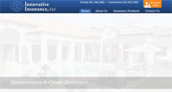 Desktop Screenshot of innovativeinsurance.com